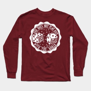 Celestial College Dice by Tai's Tees Long Sleeve T-Shirt